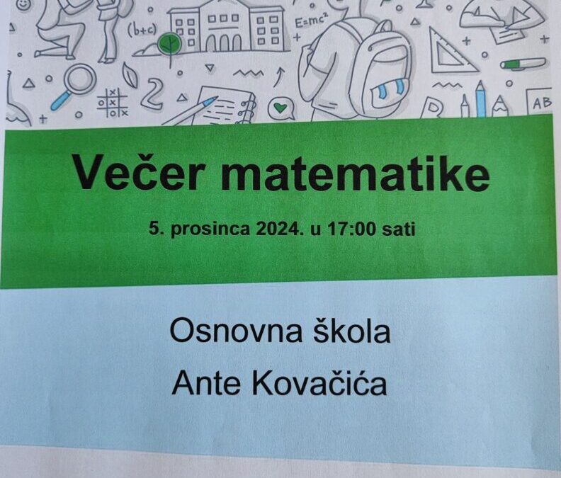 Večer matematike