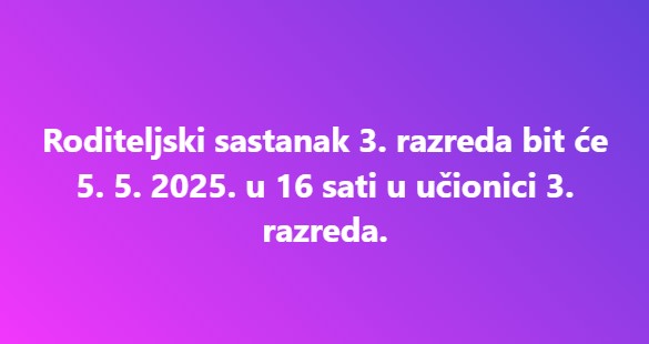 Roditeljski sastanak