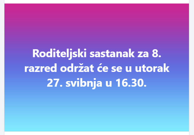 Roditeljski sastanak