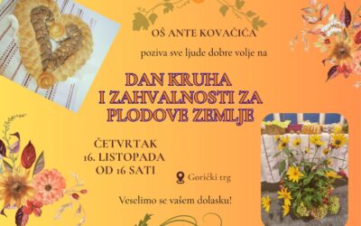 Svečanost u povodu Dana kruha i zahvalnosti za plodove zemlje