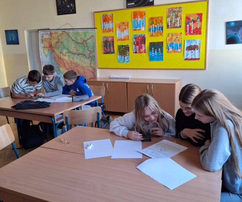 Prvo kolo AToM lige u našoj školi