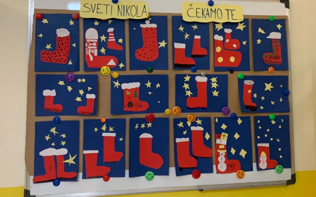 Pripreme za svetog Nikolu u boravku