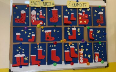 Pripreme za svetog Nikolu u boravku