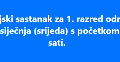 Roditeljski sastanak