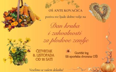 Svečanost Dana kruha i zahvalnosti za plodove zemlje