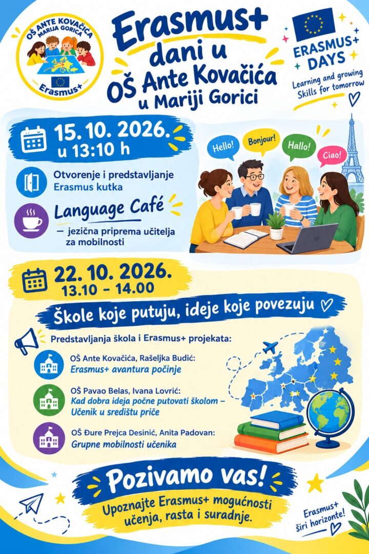 Erasmus+ dani u Mariji Gorici